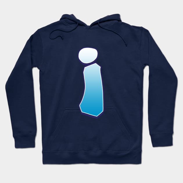 i - Blue Hoodie by Dmitri